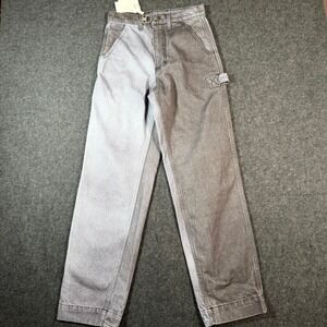Objects IV Life Colorblock Denim Carpenter Jeans Baggy Fit Women's Size 26 NWT‎
